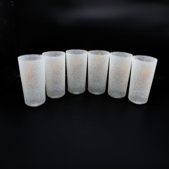 Vintage Highball Glasses Pheasant Design Tumblers West Virginia Glass Retro MCM - Picture 3 of 6